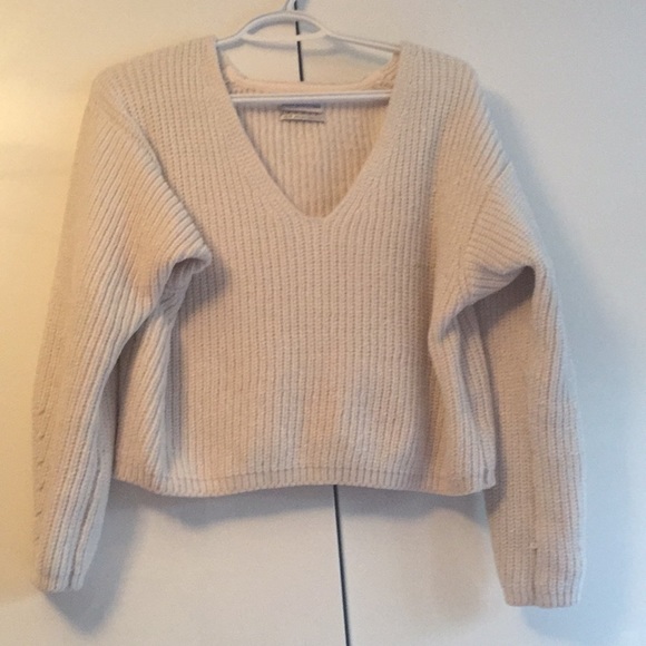 Cropped knit sweater - Picture 6 of 6